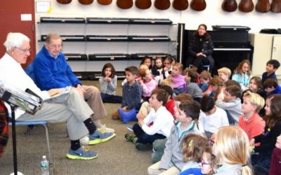 Elm’s Resident Discusses His Book with Local Students